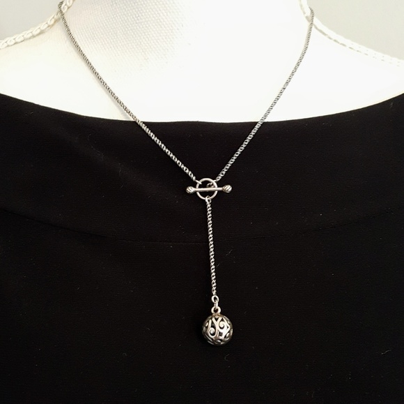 Silpada Jewelry - Silpada "Simple Delight" Silver Filigree Necklace
